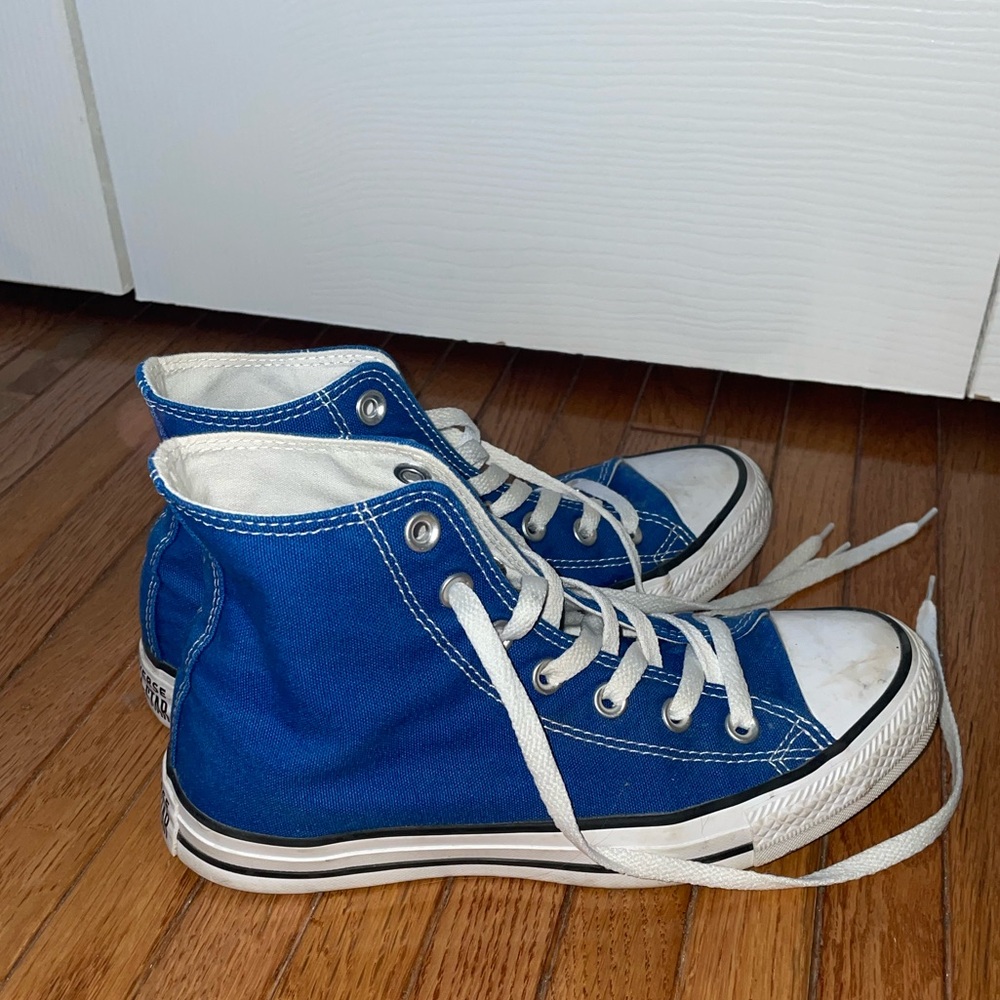 Blue Converse